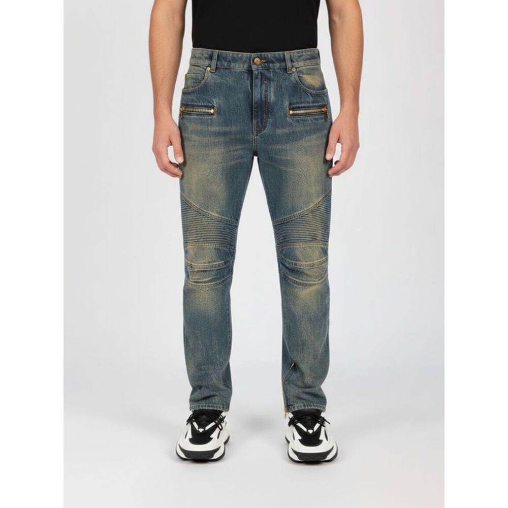 Balmain Jeans Men Blue